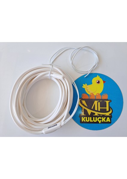Kuluçka Rezistansı Silikon Drenaj Kablo 6 Metre 220V 300W