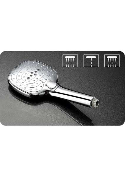 Yt261 Limon Banyo Duş Seti Butonlu 3Fonksiyonlu