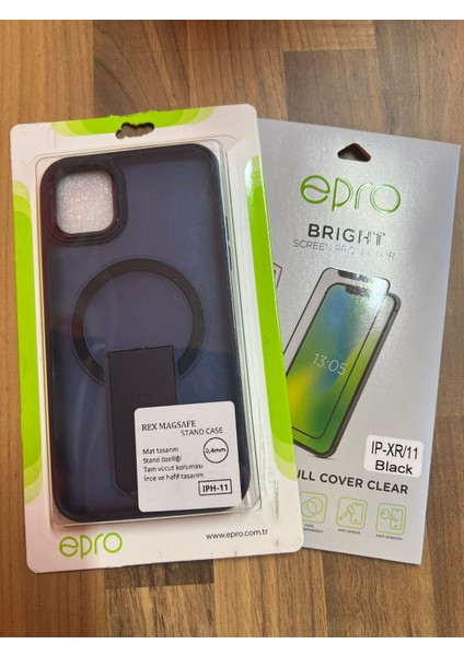 Apple iPhone 11 / Xr Magsafe Kılıf (Screen Protector )