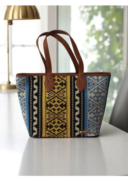 Otantik Desen Kadın Omuz Çantası Kula Model Kulaçantam3 fiyatları