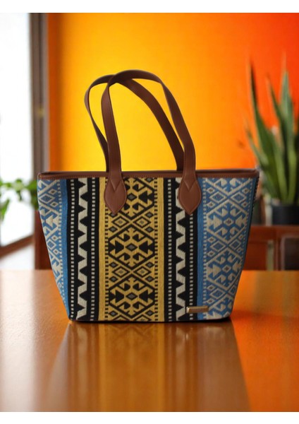 Otantik Desen Kadın Omuz Çantası Kula Model Kulaçantam3 indirimleri