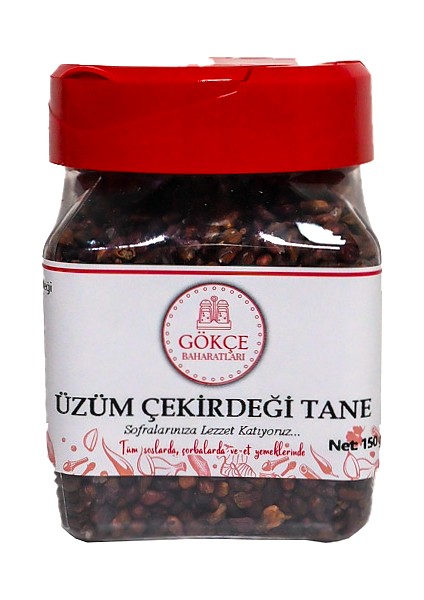 Üzüm Çekirdeği Tane 150 gr Gökçe Baharatlarıı