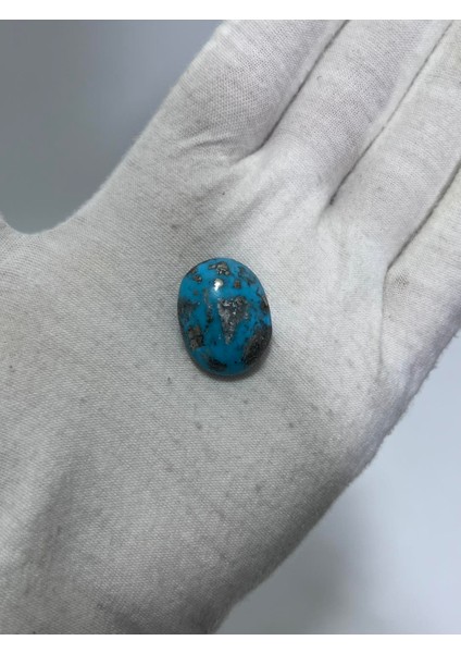 Okyanus Temalı Doğal Kabaşon Firuze Taşı 24,4 Karat - Turkuaz Taşı 4,88 Gram fiyatları