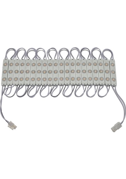 7515-3LED Gün Işığı Mercekli Modül LED 1,8W 220V (20 Adet)