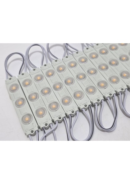 7515-3LED Gün Işığı Mercekli Modül LED 1,8W 220V (20 Adet)