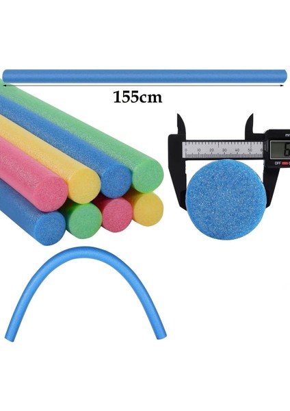 Renkli 4'lü Deniz Havuz ve Yüzme Sosisi Seti, Eğlence Dolu Yaz Aktiviteleri
