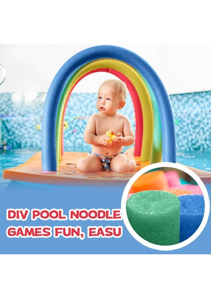 Renkli 4'lü Deniz Havuz ve Yüzme Sosisi Seti, Eğlence Dolu Yaz Aktiviteleri fiyatları