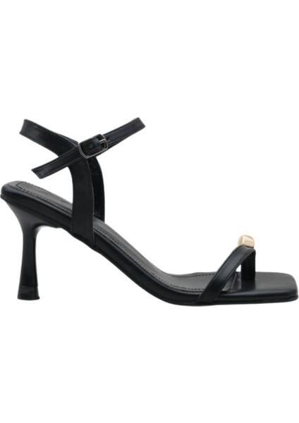 Kadın Gold Detaylı Topuklu Günlük Şık Topuklu Ayakkabı modelleri