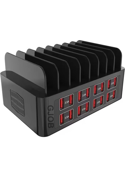 100W Evrensel Çoklu USB Şarj Cihazı 16 Port USB Şarj Istasyonu Tablet Standı Ipad Iphone 15 14 13 Pro Max Samsung S24