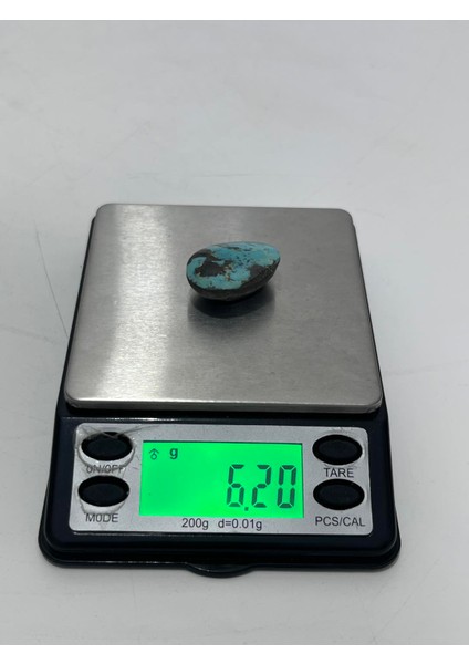 Okyanus Temalı Doğal Kabaşon Firuze Taşı 31 Karat - Turkuaz Taşı 6,19 Gram indirimleri