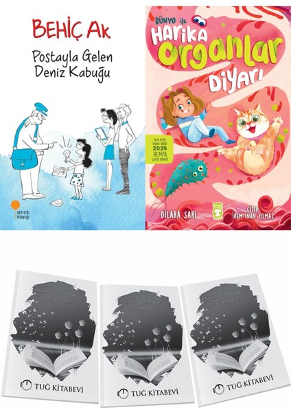 Postayla Gelen Deniz Kabuğu ve Bünyo ile Harika Organlar Diyarı + Hediyeli