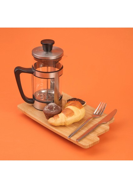 French Press - Siyah / Gri - 600 ml