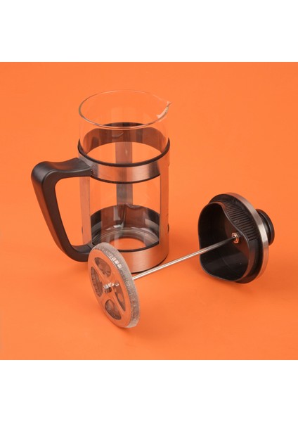 French Press - Siyah / Gri - 600 ml