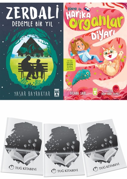 Zerdali Dedemle Bir Yıl ve Bünyo ile Harika Organlar Diyarı + Hediyeli