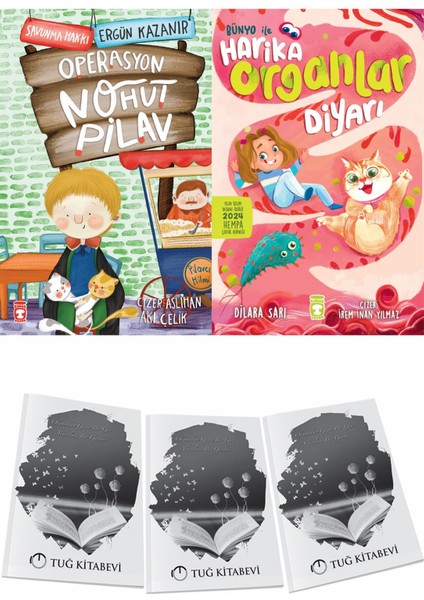 Operasyon Nohut Pilav ve Bünyo ile Harika Organlar Diyarı + Hediyeli