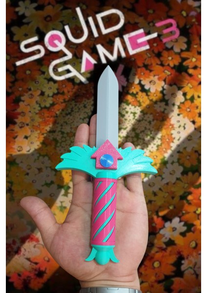 Squid Game 3 Bıçak Figürü - Squid Game 3 Bıçak Figür Seti Spuid Game Bıçağı