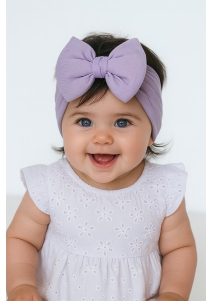 Kız Bebek /çocuksaç Bonesi Vesaç Bantları Seti 3lü Set