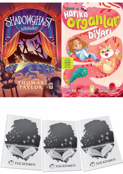 Shadowghast Karakasvet ve Bünyo ile Harika Organlar Diyarı + Hediyeli