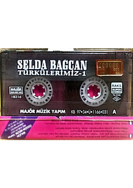 Selda Baǧcan – Türkülerimiz 1 Kaset