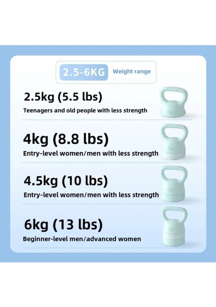 Fitness Kettlebell Spor Kadınlar Kettlebell Erkekler Gluteal Kas Eğitimi Dambıl Squat Güç Fitness fırsatları