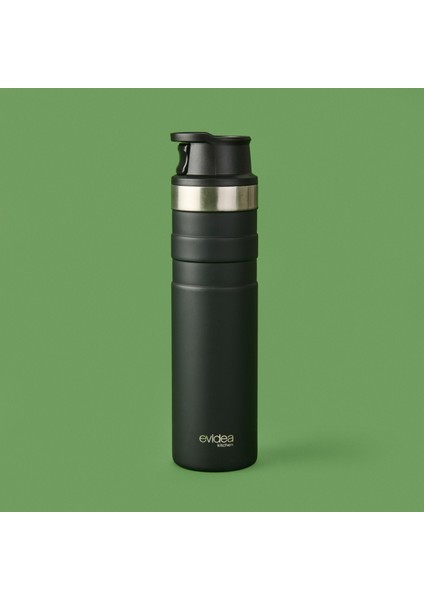 Kitchen Bireysel Termos - Siyah - 600 Ml