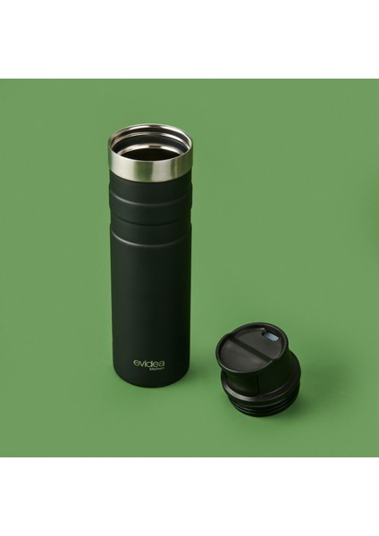 Kitchen Bireysel Termos - Siyah - 600 Ml