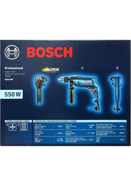 Profesyonel Darbeli Matkap ve 41 Parça Uç Seti, Güç ve Çok Yönlülük modelleri