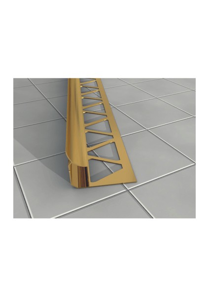 10 mm Alm. Mat Sarı Seramik Iç Köşe Profili