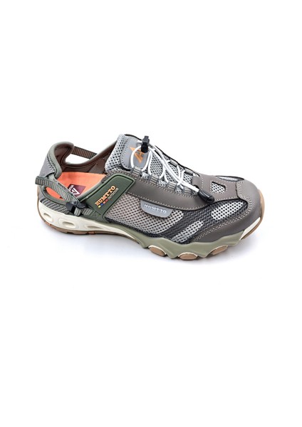 HTT1605 Erkek Tekking Outdoor Aqua Vizon Haki Sandalet Ayakkabı