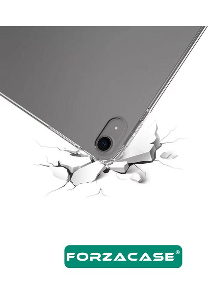 Apple iPad Air 13 2025 13 Inch ile Uyumlu Anti Shock Silikon Kılıf Şeffaf - FC014 modelleri