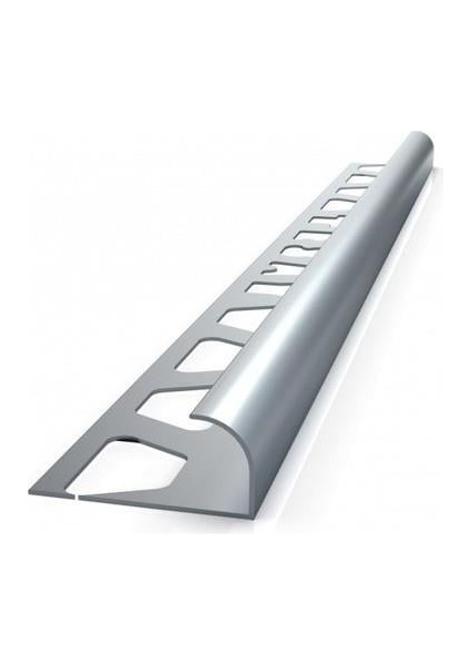 10 mm Alm. Mat Gri Seramik Köşe Profili