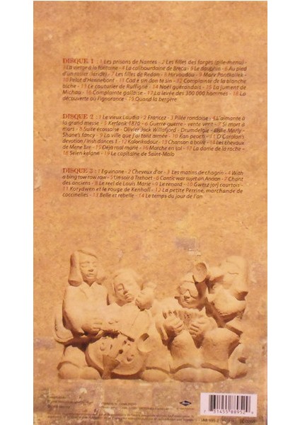 Dikkat CD Tri Yann – Trilogie 3x CD + 40 Sayfa Kitapçık Box Set