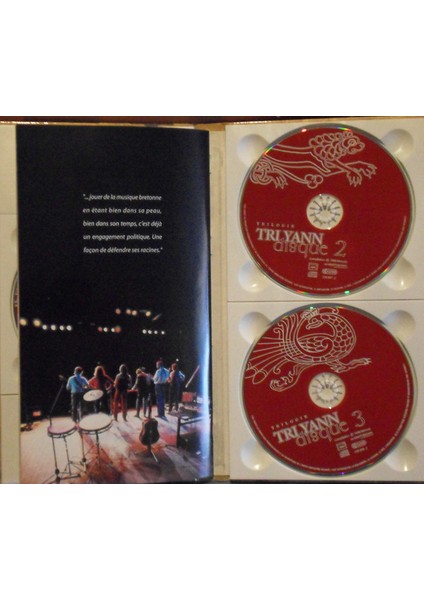 Dikkat CD Tri Yann – Trilogie 3x CD + 40 Sayfa Kitapçık Box Set fırsatları