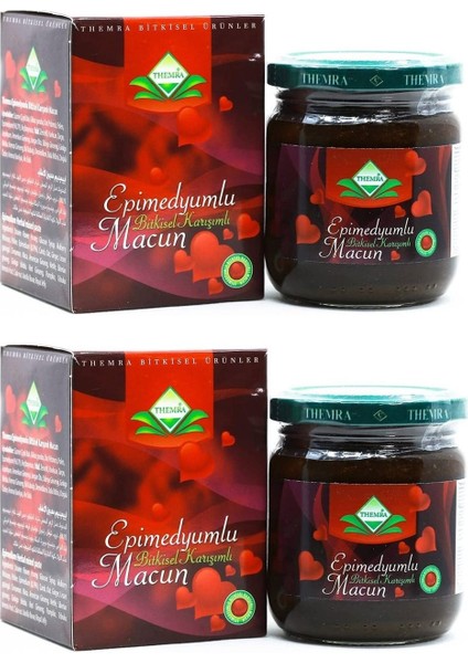 Themra Kuvvet Mesir Atom Bitkisel Epimedyumlu Macun 240 Gr. Sertleştiriciicinsel- Performans Desteği, Erkeklerde Sertleşme Sorunlarına Yardımcı