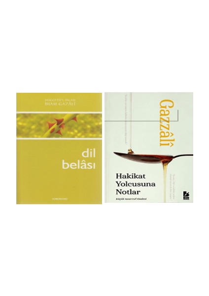 Dil Belası +Hakikat Yolcusuna Notlar + Imam Gazali 2 Li Set