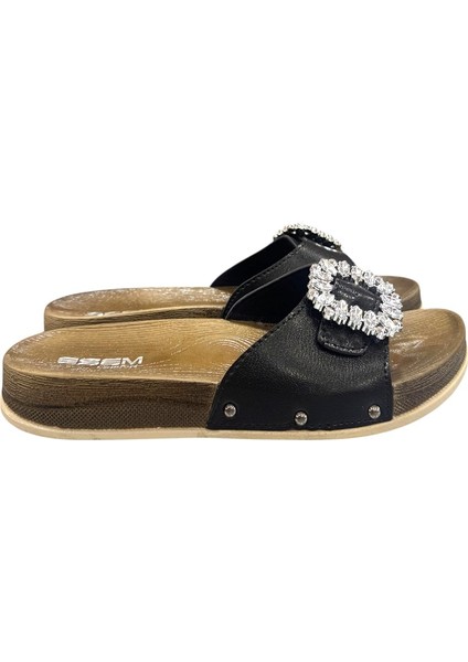 Toka Detaylı Anatomik Taban Günlük Bayan Terlik fiyatları