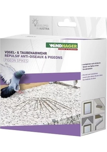 Kuş ve Güvercin Kovucu Çivi Seti