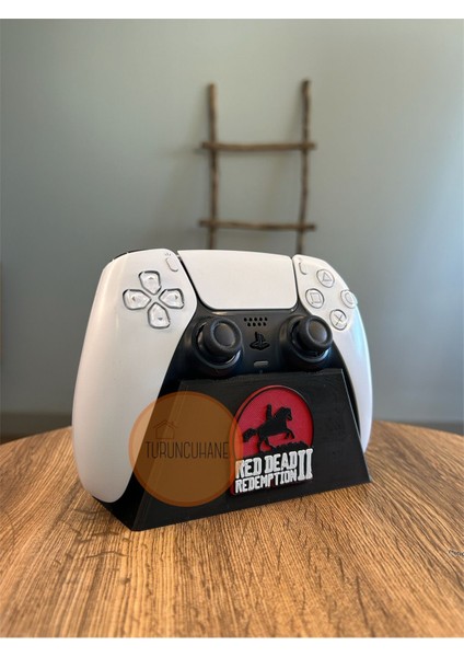 Red Dead Redemption Arthur Morgan Logolu Kol Standı Ps5 Dualsense Ps4 Dualshock Gamer Aksesura fiyatları