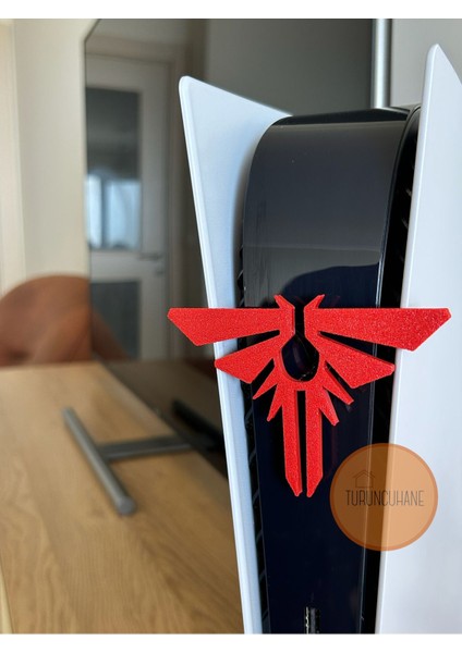 The Last Of Us Logo ve Playstation Aparat 2li Joel Ellie Gamer modelleri