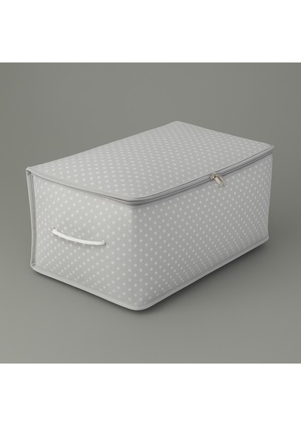 Puantiye Detaylı Küçük Boy Hurç - Gri - 52X28X21 cm fiyatları