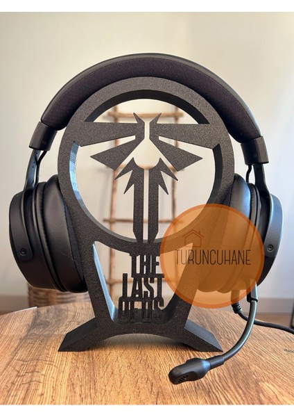 The Last Of Us Kulaklık Standı Siyah Joel Ellie Playstation Xbox Headphone