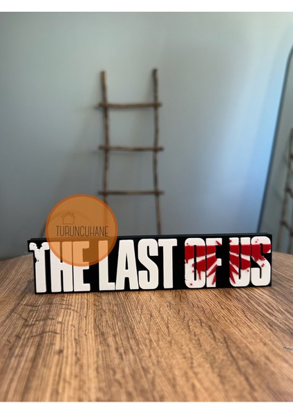 The Last Of Us Logo Masa Üstü Dekor Gamer Figür fiyatları