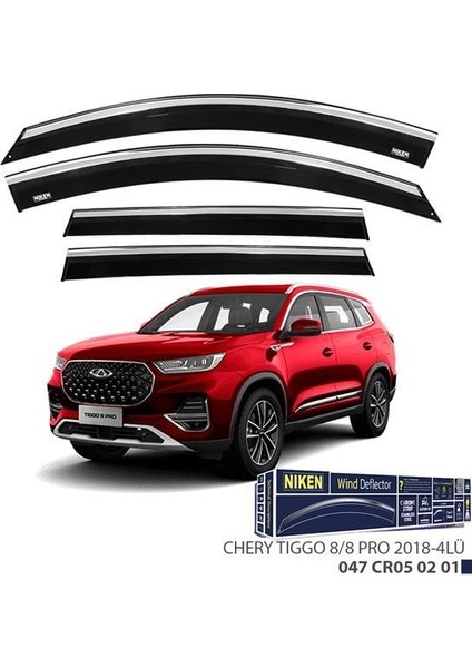 Kromlu Cam Rüzgarlığı Chery Tıggo 8/8 Pro 2018- 4l