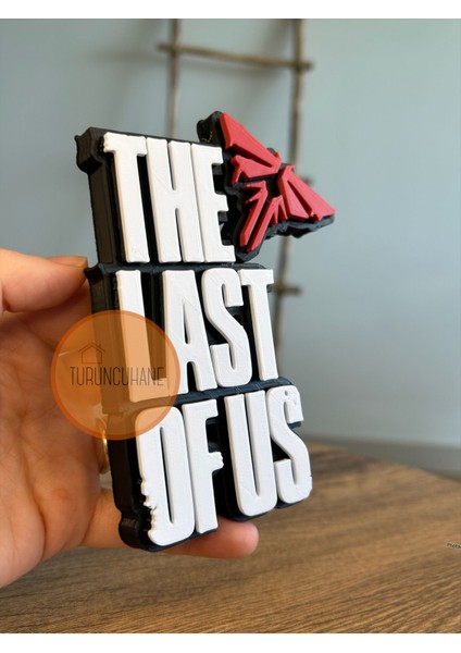 The Last Of Us Logo 17 cm Joel Ellie Playstation Xbox Dekor modelleri