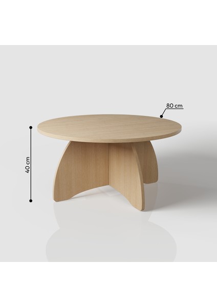 Palvion Orta Sehpa | 80 cm - Açık Meşe Renkli indirimleri
