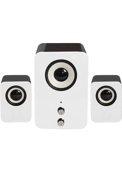 Ft-10 2+1 3x3 Watt Aux Multimedia Seti USB Speaker - Hoparlör