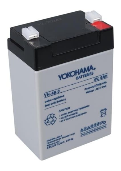 Yh-46.0 4 Volt - 6 Amper Akü (68X45X95 Mm)