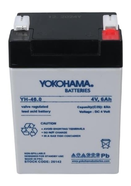 Yh-46.0 4 Volt - 6 Amper Akü (68X45X95 Mm)