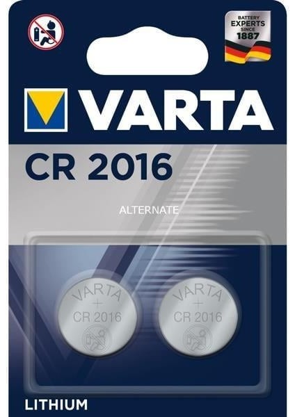 Cr 2016 3 Volt Lityum Pil (2'li Paket)