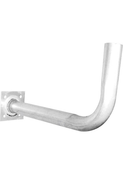 80 cm Çanak Için L Ayak 90 Derece (Kıvrık Boru 40-22)